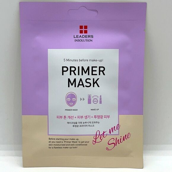 NWT Leaders Insolution Primer Mask - Let Me Shine - Picture 2 of 3